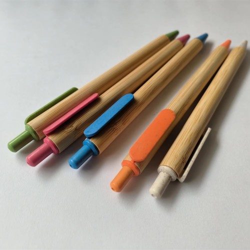 Customized Eco-Friendly Bamboo Ball Point Pen Personalized Printing
