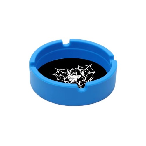 Rukioo Wholesale Custom Silicone Ashtray Smoking Accessories Cigar Ashtray Silicone Round Ashtray