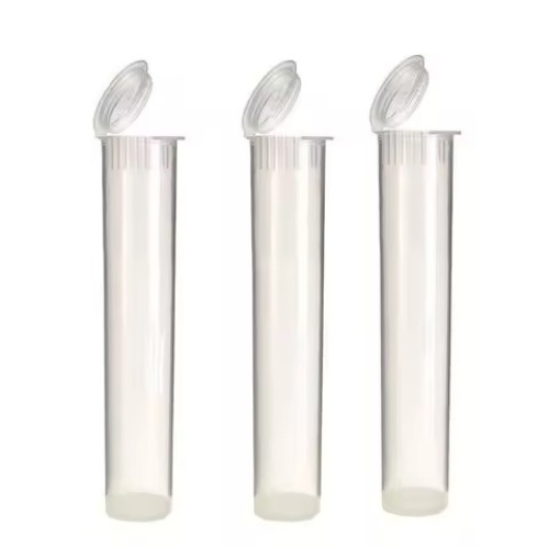 CR Test 116mm CR Plastic Packaging Pop Top Tubes Child Resistant Travel Holder Vial Containers for Pharmacy