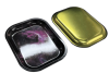 Custom Rolling Tray High Quality with Magnetic Lid Metal Tin Tray