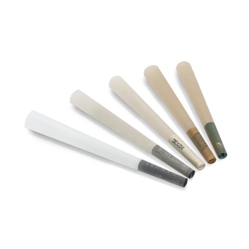 Custom Pre Rolled Cones Printing on 26MM Tips in Tower Box Packaging (1000CT)