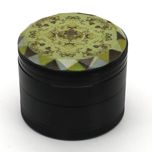 50mm Aluminum Tobacco 4 Parts Grinder Custom logo Low MOQ Grinder Herb