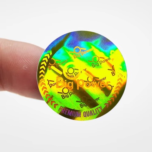 High Quality 3D Custom Hologram Sticker
