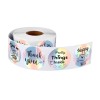 Custom Logo Label Holographic Sticker 2.5cm Small Business Vinyl Die Cut Packaging Labels with Custom Printing