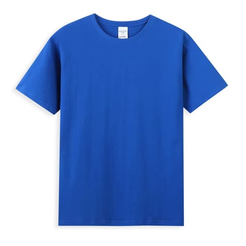 Wholesale Custom Your Brand Logo 100% Cotton Blank Men T Shirt Plain Casual Men's T-shirts