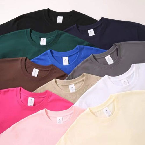 Wholesale Custom Your Brand Logo 100% Cotton Blank Men T Shirt Plain Casual Men's T-shirts