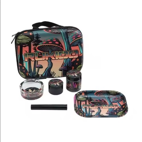 Premium Luxury Wholesale Portable Smoking Kit Custom Rolling Tray Set