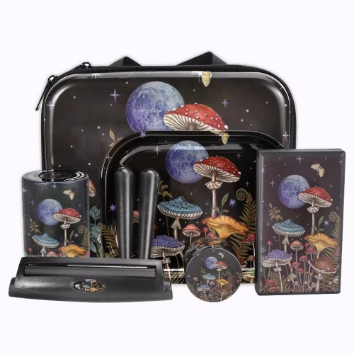 Premium Luxury Wholesale Portable Smoking Kit Custom Rolling Tray Set