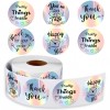 Custom Logo Label Holographic Sticker 2.5cm Small Business Vinyl Die Cut Packaging Labels with Custom Printing