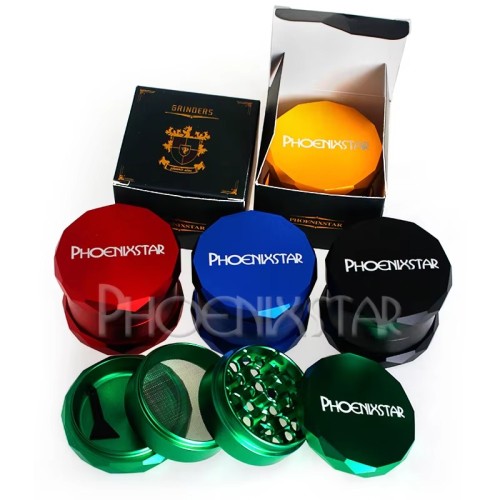 Smoking Herb Grinders Shredder Burnisher Grinder Mechanical Custom Logo Herb Grinder Smoking