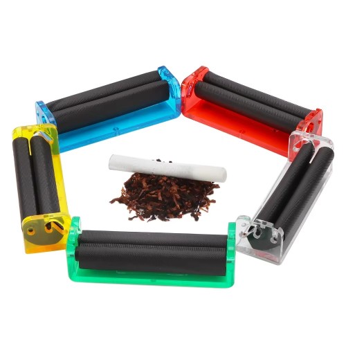 Plastic Cigarette Rolling Machine Custom Tobacco Roller Maker Manual Rolling Maker Smoking Accessories