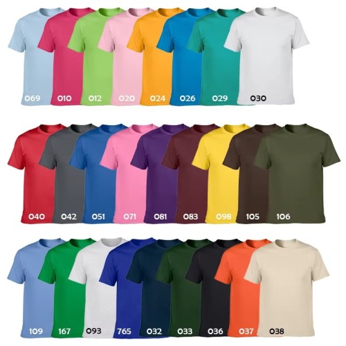 High Quality 100% Cotton Unisex Custom Men's T-Shirts 180g Company Staff Uniform