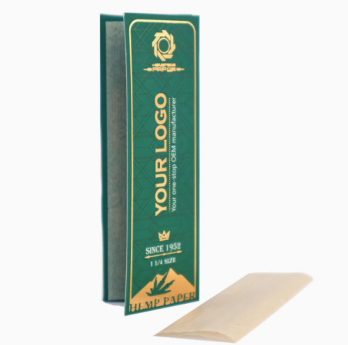 Custom Brand Cigarette Paper Smoking Tobacco Rolling Paper Wrapping Paper