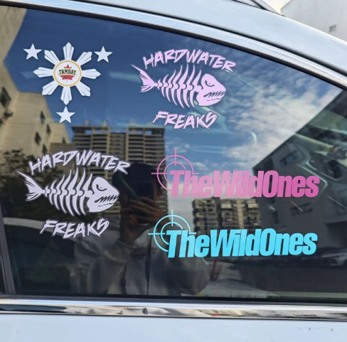 UV Resistant Sun Proof Outdoor Waterproof Vinyl Car Vehicle Auto Decal Laptop Custom PVC Sticker