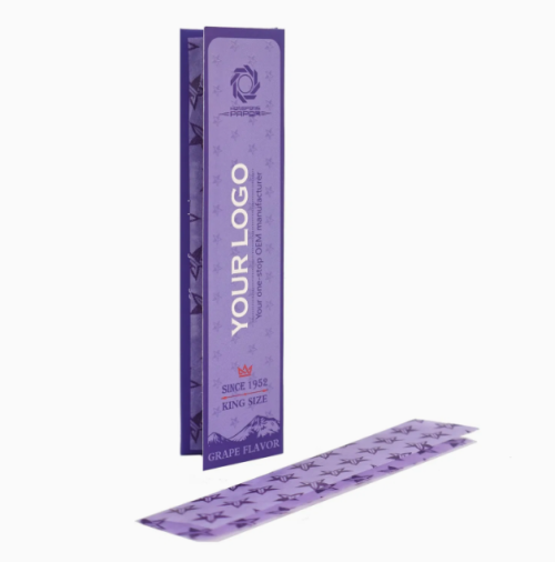 Custom Brand Cigarette Paper Smoking Tobacco Rolling Paper Wrapping Paper