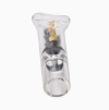 Glass Mouth Filter Tips with Diamond Tobacco Smoking Dry Herb Holder Thick Pyrex Glass Flat Mouth Filter Tips 8mm