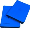 OEM Customized Style Gold Poke Card Folder Nice A6 PU Leather Notebook