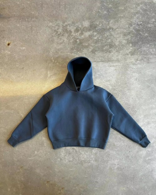 Custom Logo Clothe Brand 500gsm Men's Fleece Hoodie Cotton Heavy Weight