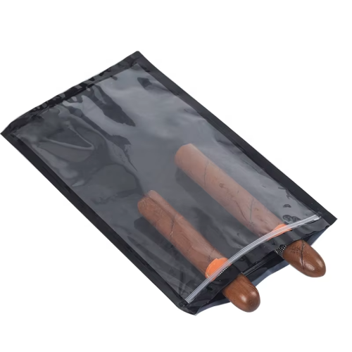 20g 30g 25g 100g 50g Empty Bags Smell Proof Plastic Packaging Rolling Tobacco Pouch With Zipper