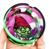 Custom Logo Cigar Ashtray Crystal Glass Round Ash Tray
