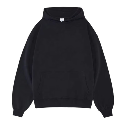 Hoodies Custom logo Oversized Puff Print Hoodies No Drawstring Design Hoodie for Men