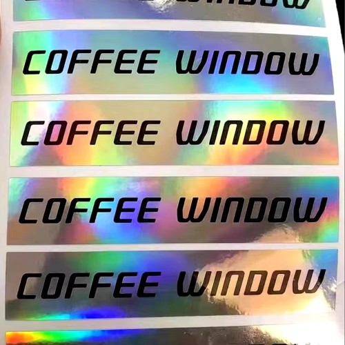 High Quality Various Sizes Food Adhesive Paper Stickers 3D Feature Various Sizes Vinyl Material