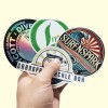 Custom UV Resistant Scratch Proof Stickers Printing Waterproof Brand Logo Decal Stickers