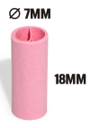 Pink Pre-Rolled Filter Tips, Ø7mm - Bottle of 500 Tips