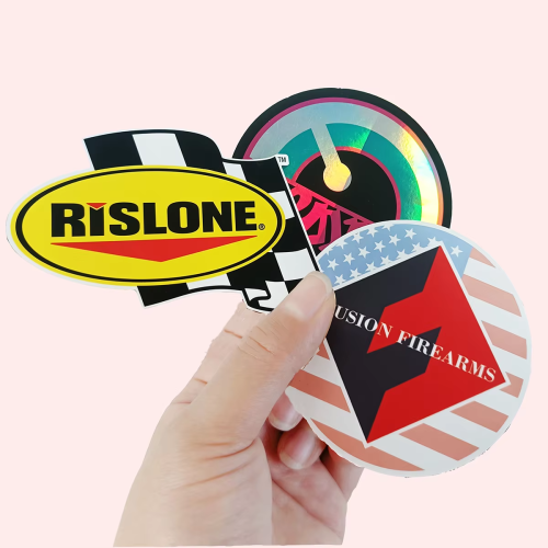 Custom UV Resistant Scratch Proof Stickers Printing Waterproof Brand Logo Decal Stickers