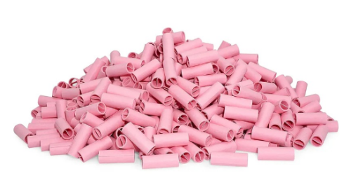Pink Pre-Rolled Filter Tips, Ø7mm - Bottle of 500 Tips