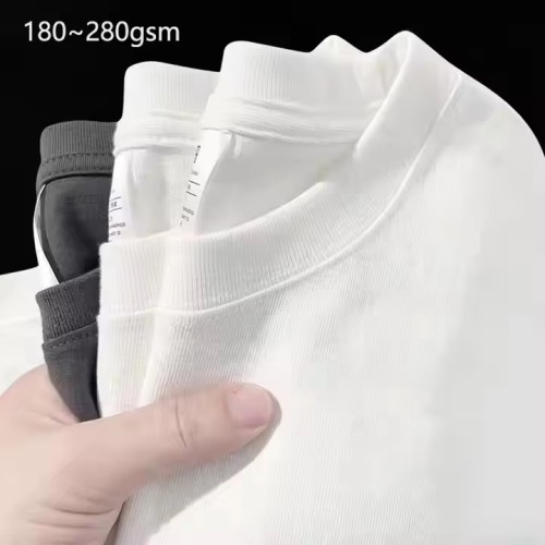 Custom t Shirts Your Own Brand Heavy Cotton t Shirt Unisex Regular Fit Blank Printed logo