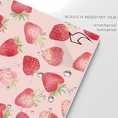 Brand New Custom Journal Printing Spiral Notebook Planners Fruits Hardcover A5 Cute Notebooks