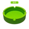 Silicone Smoking Car Ashtray Heat Resistance Round Design Car Tray High Temperature Ashtray Cigarette Ashtray