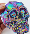 High Quality Holographic Sticker Vinyl Die Cut Glitter Stickers Custom Printing