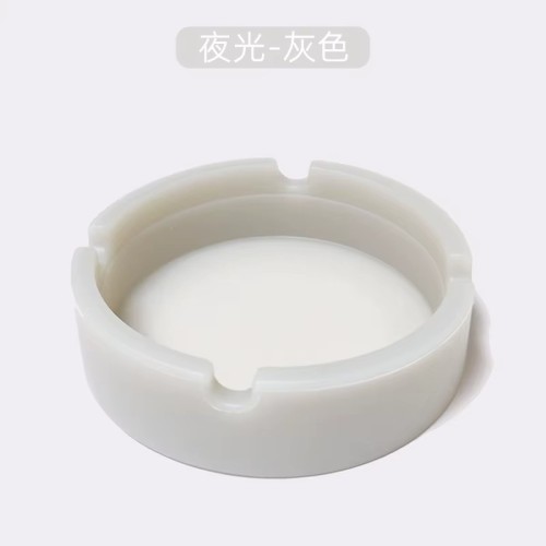 Silicone Smoking Car Ashtray Heat Resistance Round Design Car Tray High Temperature Ashtray Cigarette Ashtray
