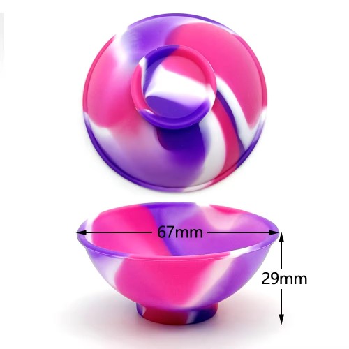 Mini Bowls Custom Silicone Container Tobacco Storage Bowls Herb Smoking Accessories