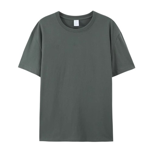 New JT Wholesale Custom Your Brand Logo 100% Cotton Tshirt Blank Men T Shirt Plain Casual Men's T-shirts