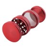 Custom logo Zinc Alloy 4 Layer Metal Grinder Tobacco Grinders for Smoking
