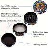 Custom Logo Metal Creative Pattern Herb Grinder Tobacco Grinder Four Layer Tobacco Grinder