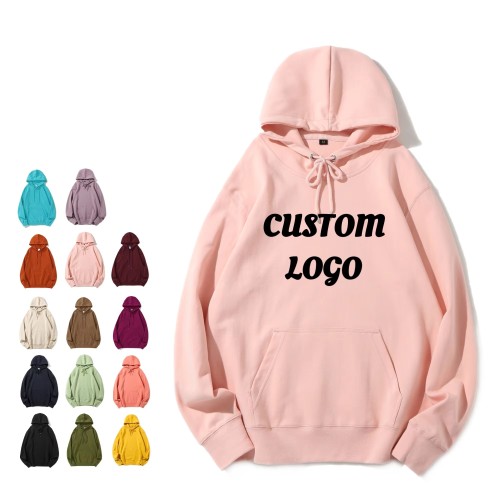 Loose Fit Printed Logo Knitted Tracksuit Style Hoodies
