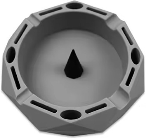 Customized Silicone Ashtray Unbreakable Cigars Cigarettes Ash Tray Portable Ashtray
