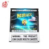 Custom Size PET Plastic Zipper Top Sealing Leak-Proof 50g Amber Leaf Tobacco Packaging Bag
