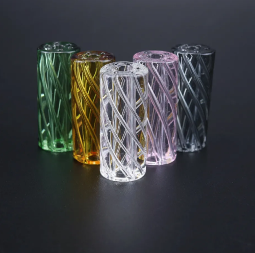 Premium 6 Holes Joint Smoking Accessories Rolling Paper Cigar Smoke Glass Filter Tips