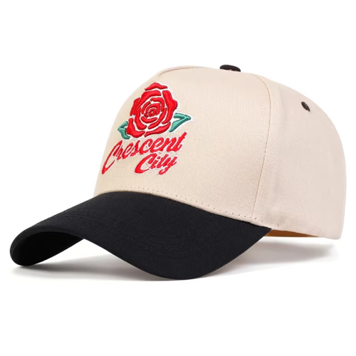 Embroidery Baseball Spring Autumn Outdoor Adjustable Casual Sunscreen 5 Panel Baseball Custom Logo High-quality Hat