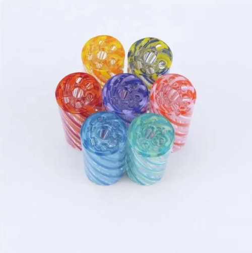 12 X 30 mm Round Shape New Design Glass Cigar Filter Tips for Rolling Paper Packing