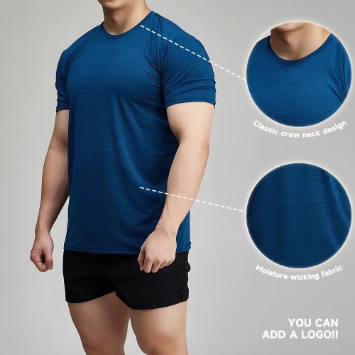 Custom Your Brand Logo Wholesale 100% Cotton Tshirt