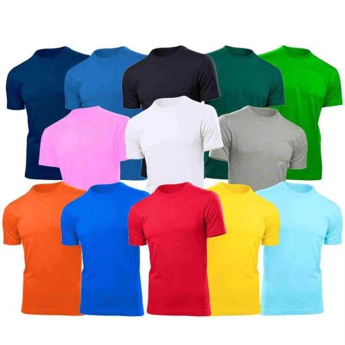 New Custom Brand Quality Short Sleeve Hot Selling Hip-Hop T Shirts Standard Men Fit Cotton-Poly Blend Tee Shirt