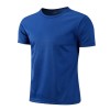 Unisex Polyester Sublimation Tshirts Streetwear Soild Short Sleeved Breathable Training
