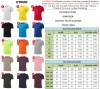 Unisex Polyester Sublimation Tshirts Streetwear Soild Short Sleeved Breathable Training