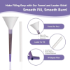 100 Pack Purple Pre Rolled Cones King Size Rolling Paper Cone 108 mm